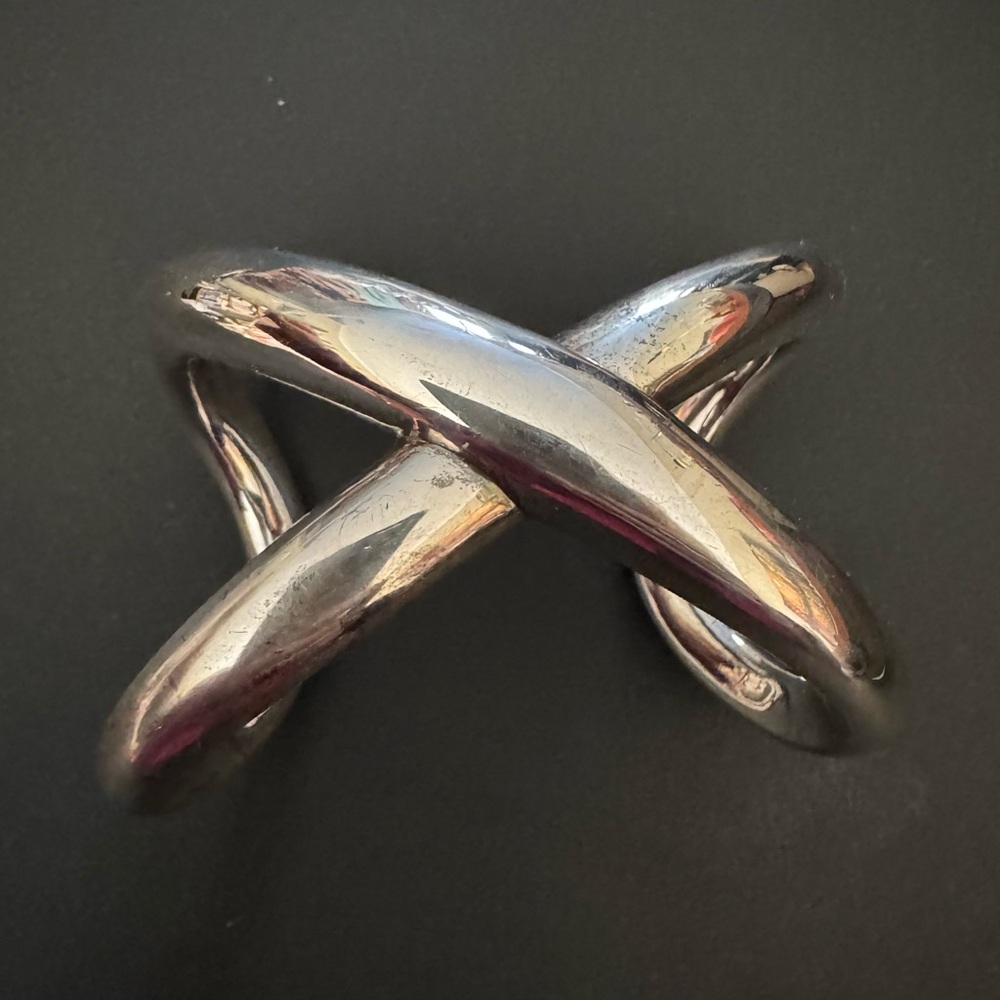 New Simon Sebbag Sterling Silver Statement Bangle